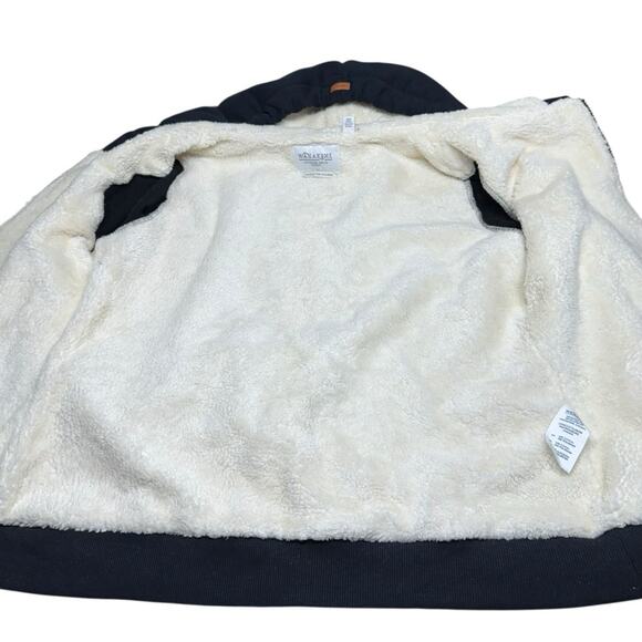 Wanakome Cassie Hoodie Black 2XL XXL Sherpa Lined Heavyweight Full Zip Women's - Picture 11 of 13